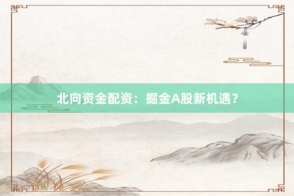 北向资金配资：掘金A股新机遇？